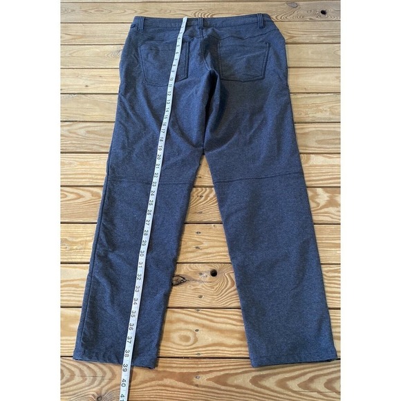 Lululemon ABC Chino Pants Slim Fit Size 32 Men’s Gray - Picture 5 of 8